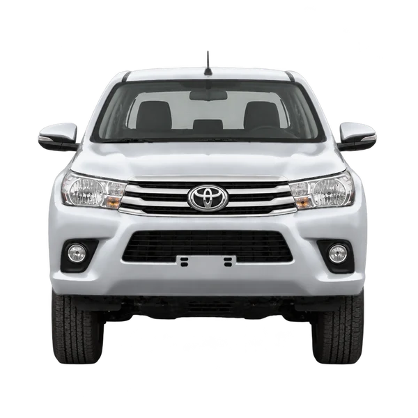 2019 Toyota Hilux in Silber, Ansicht: Front