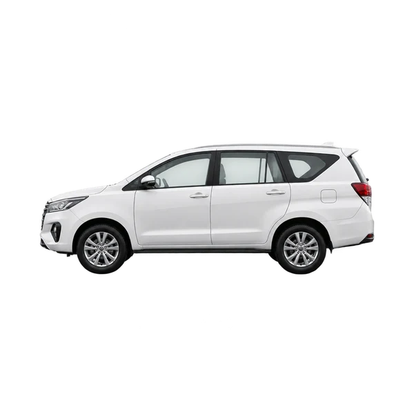 2025 Toyota Innova in weiß, Ansicht: Seite (nach links gerichtet)