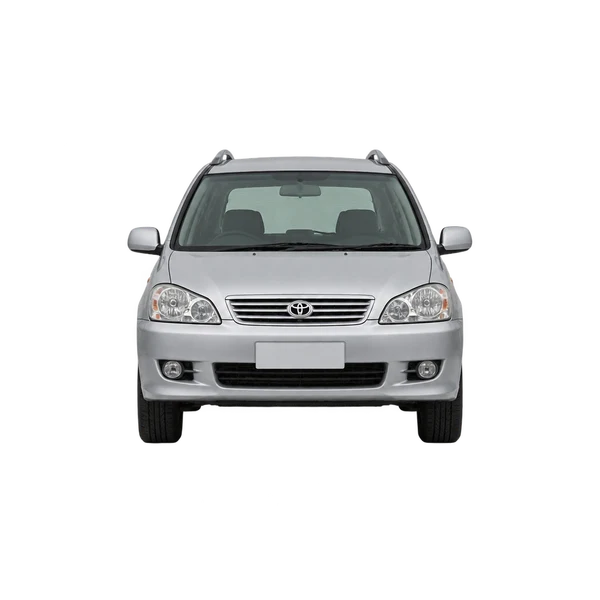 Toyota Ipsum 2000 باللون فضي، منظر أمامي