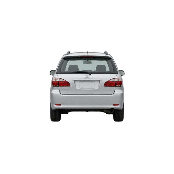 Toyota Ipsum 2000 باللون فضي، منظر من الخلف