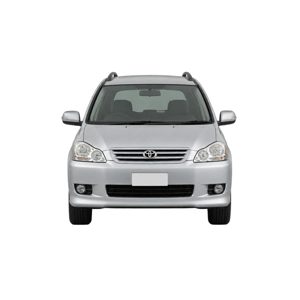 Toyota Ipsum 2010 en plateado, vista frontal