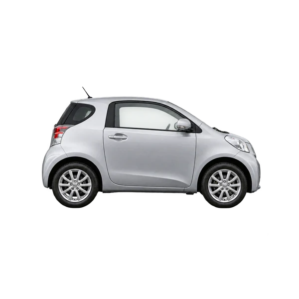 2010 Toyota IQ in Silber, Ansicht: Seite (nach rechts gewandt)