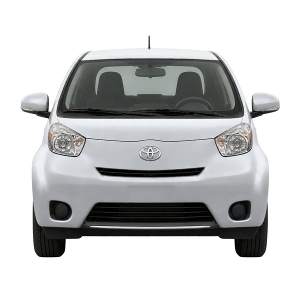 2012 Toyota IQ in Silber, Ansicht: Front