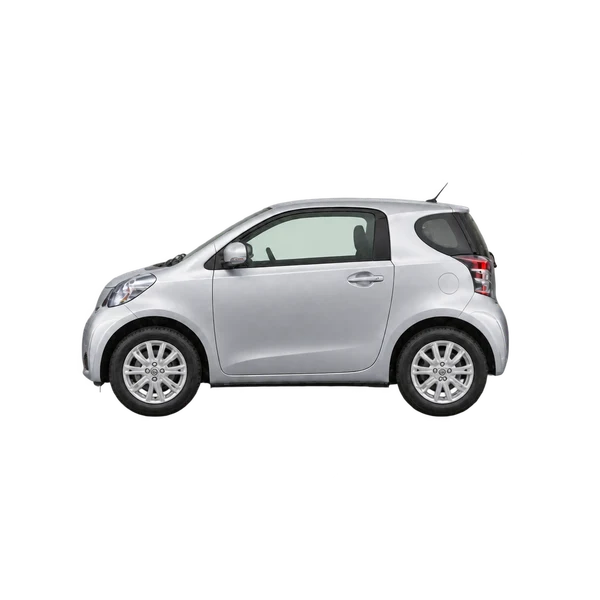 2015 Toyota IQ in Silber, Ansicht: Seite (nach links gerichtet)