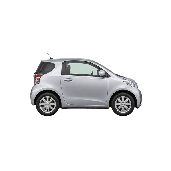 2015 Toyota IQ in Silber, Ansicht: Seite (nach rechts gewandt)