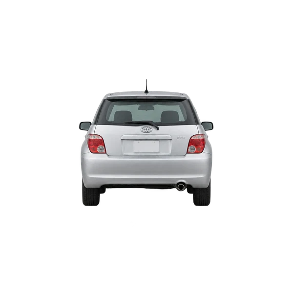 Toyota IST 2005 argent, vue arrière