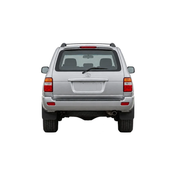2000 Toyota J10 in Silber, Ansicht: Heck