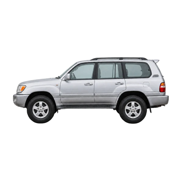 2000 Toyota J10 in Silber, Ansicht: Seite (nach links gerichtet)