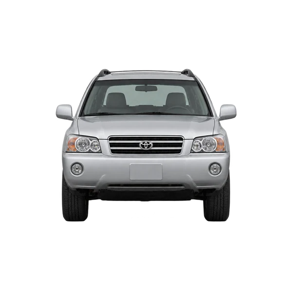 Toyota Kluger 2000 prata, vista frente