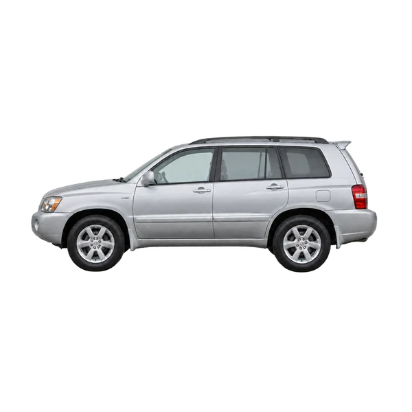 2005 Toyota Kluger in Silber, Ansicht: Seite (nach links gerichtet)