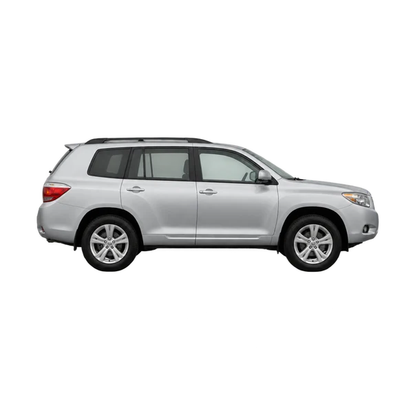 2010 Toyota Kluger in Silber, Ansicht: Seite (nach rechts gewandt)
