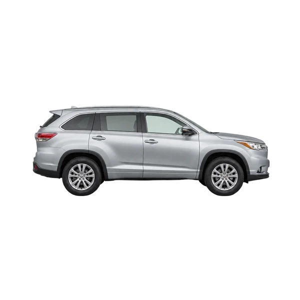 2015 Toyota Kluger in Silber, Ansicht: Seite (nach rechts gewandt)