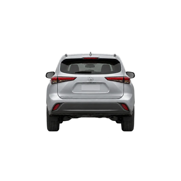 シルバーの2020 Toyota Kluger（リアビュー）