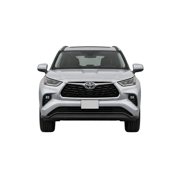 2025 Toyota Kluger in Silber, Ansicht: Front