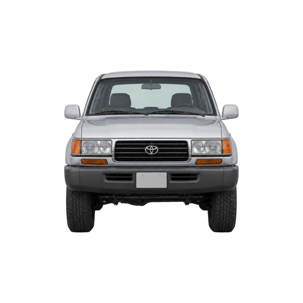 1995 Toyota Landcruiser in Silber, Ansicht: Front