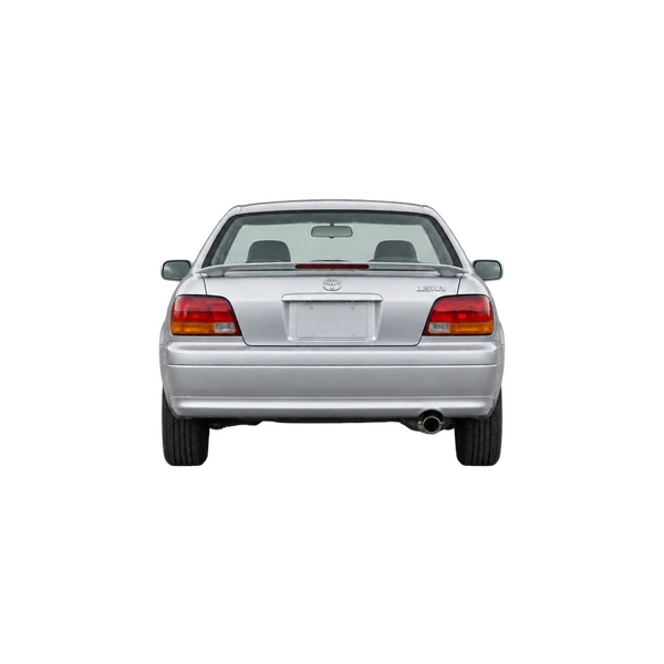 Toyota Levin 2000 باللون فضي، منظر من الخلف