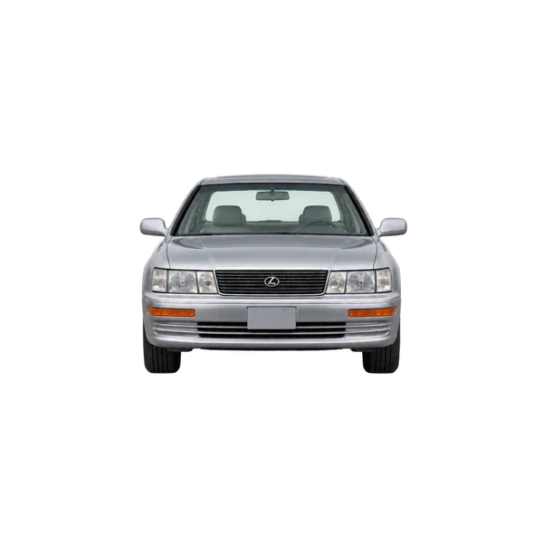シルバーの1995 Toyota Lexus（正面ビュー）