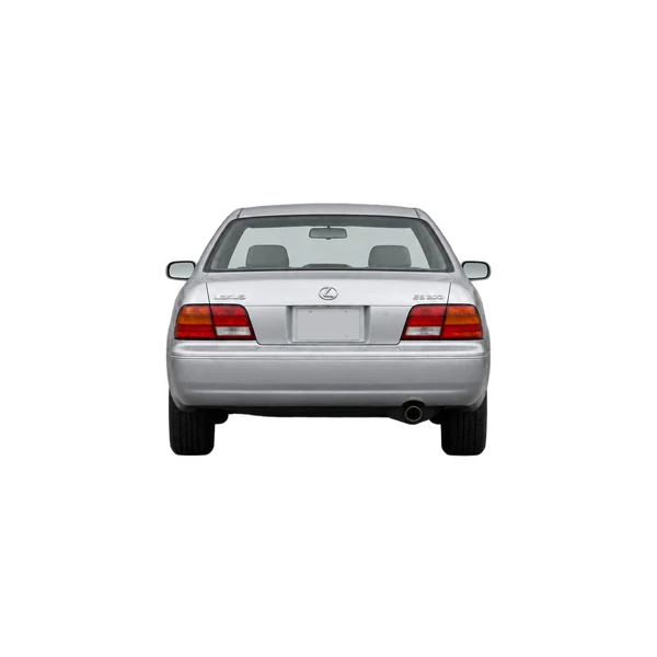 シルバーの1995 Toyota Lexus（リアビュー）