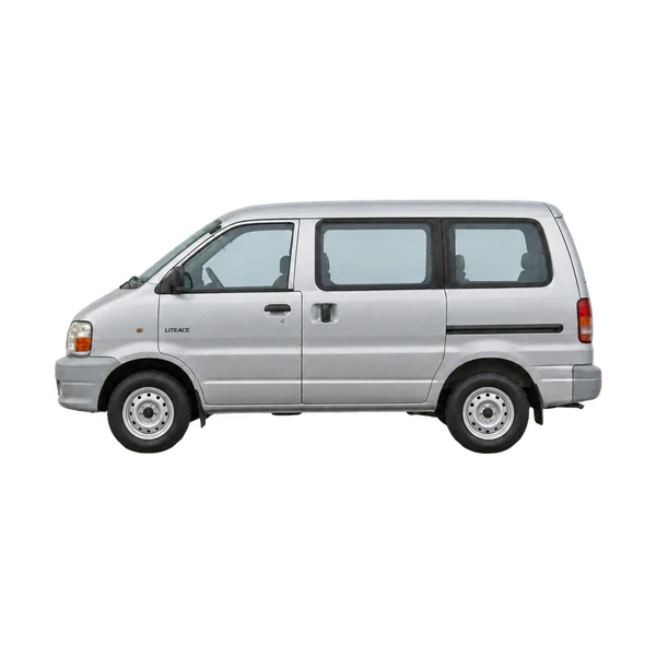 2000 Toyota Lite Ace in Silber, Ansicht: Seite (nach links gerichtet)