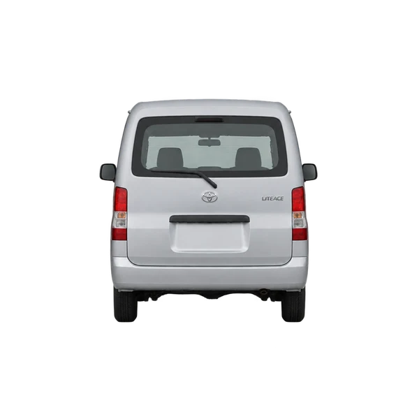 シルバーの2015 Toyota Lite Ace（リアビュー）
