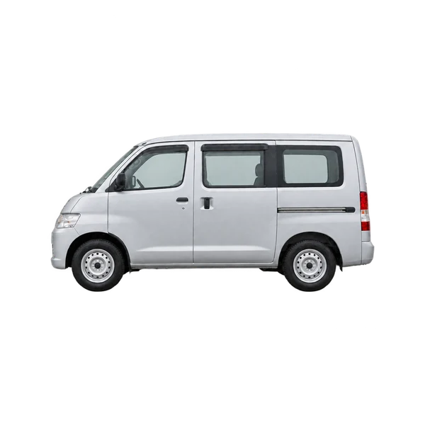 シルバーの2015 Toyota Lite Ace（側面（左向き）ビュー）