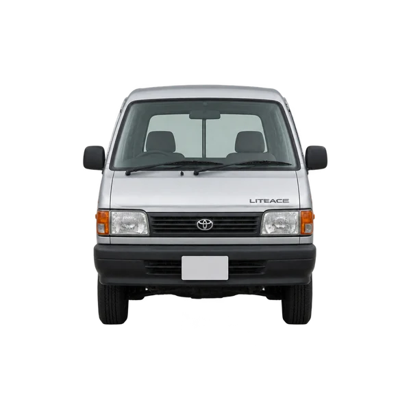 Toyota Liteace 1995 en plateado, vista frontal
