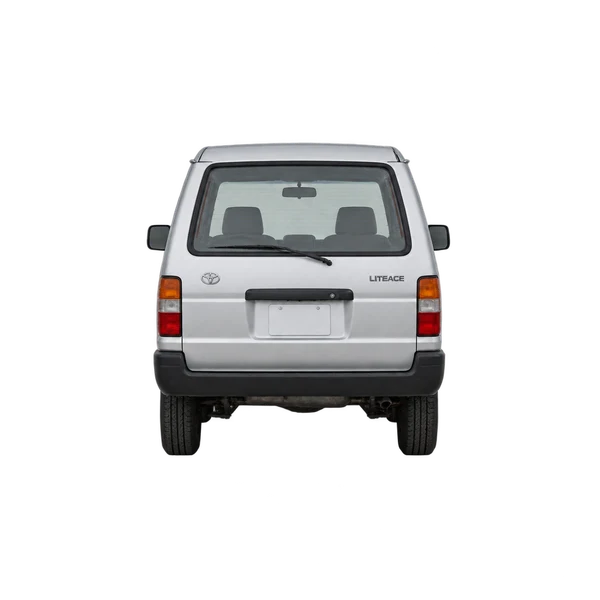 Toyota Liteace 1995 en plateado, vista trasera