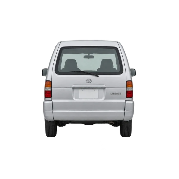 Toyota Liteace 2000 en plateado, vista trasera