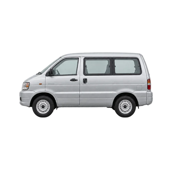 Toyota Liteace 2000 en plateado, vista lateral (mirando a la izquierda)