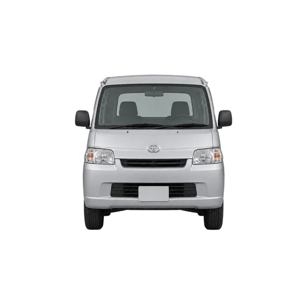 Toyota Liteace 2010 باللون فضي، منظر أمامي