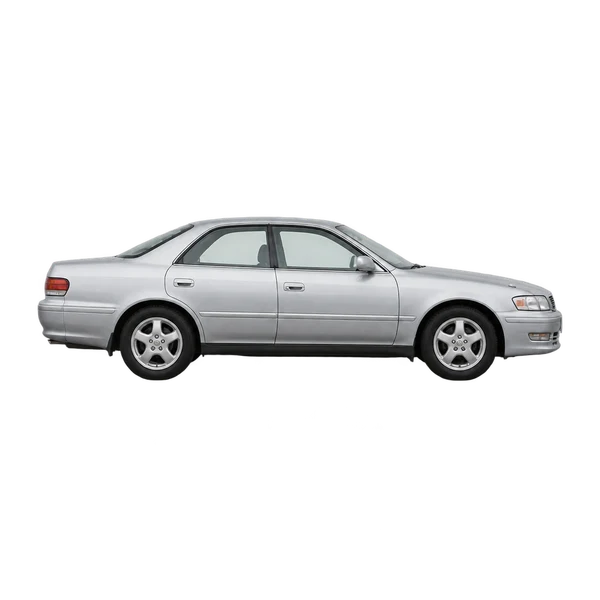 1995 Toyota Mark II in Silber, Ansicht: Seite (nach rechts gewandt)