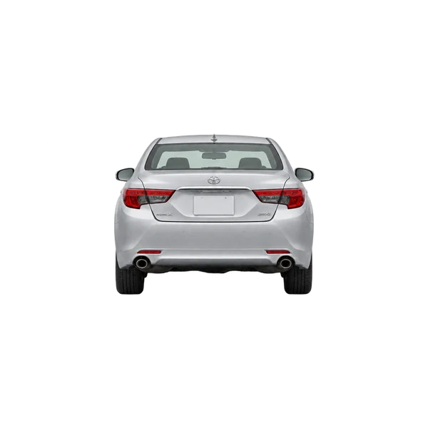 シルバーの2015 Toyota Markx(リアビュー)