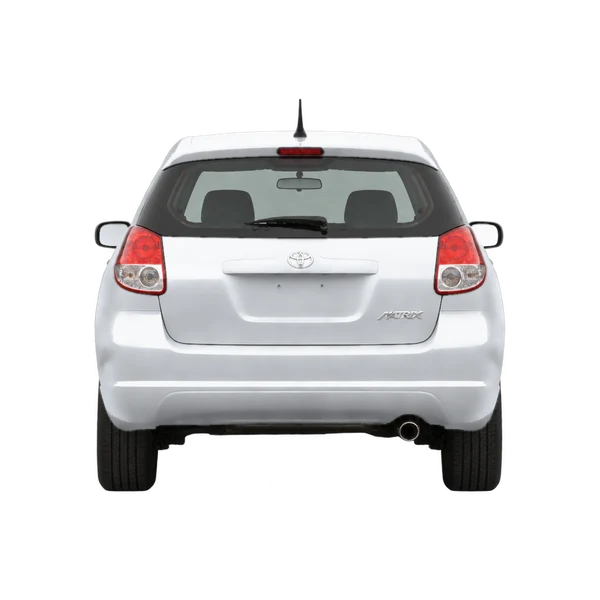 silver 2006 Toyota Matrix rear view
