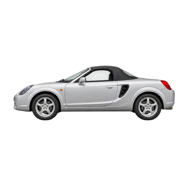 シルバーの2000 Toyota MR-S（側面（左向き）ビュー）
