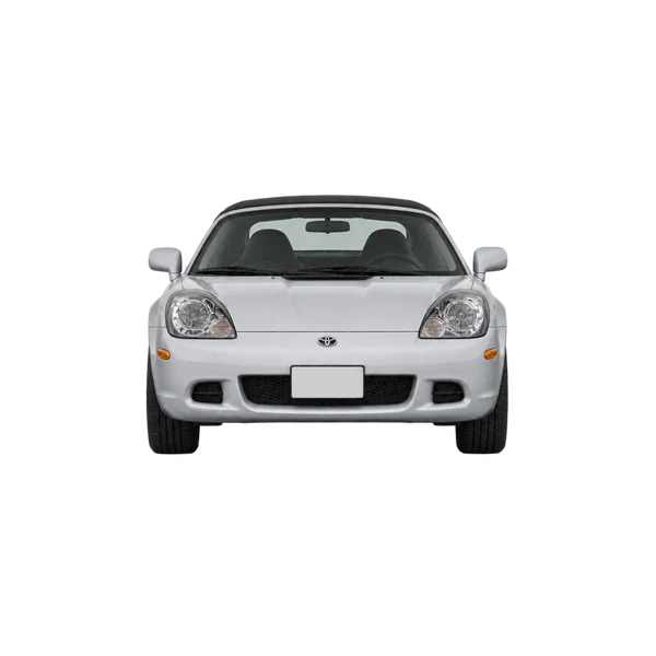 Toyota MR 2005 en plateado, vista frontal