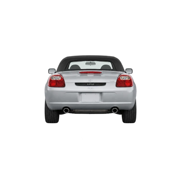 Toyota MR 2005 en plateado, vista trasera