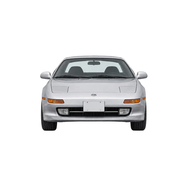 Toyota MR2 1995 en plateado, vista frontal