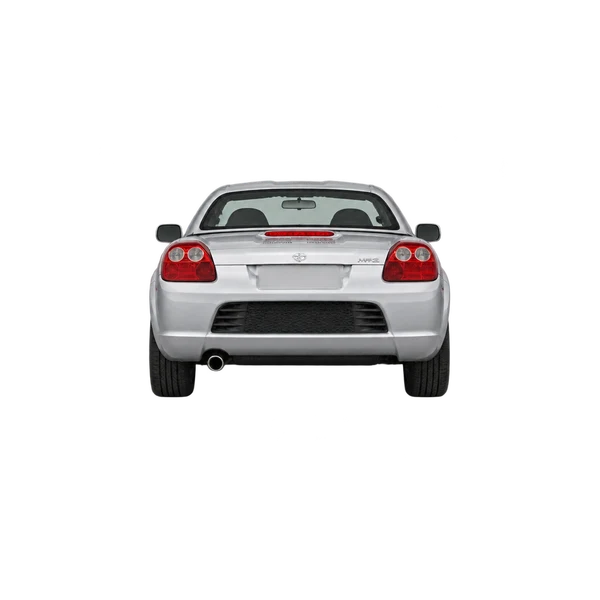 Toyota MR2 2005 باللون فضي، منظر من الخلف
