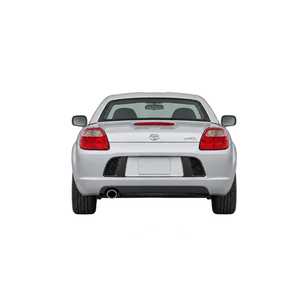 Toyota MR2 2015 en plateado, vista trasera