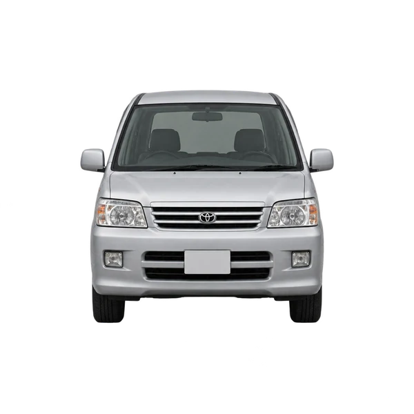 Toyota Noah 2000 argent, vue avant