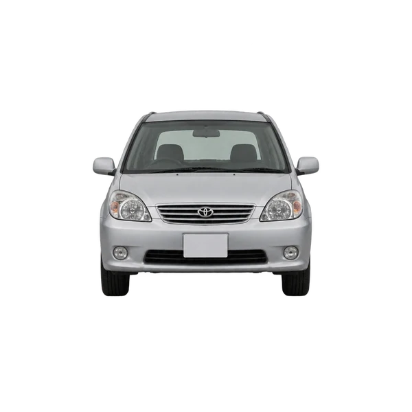 2000 Toyota OPA in Silber, Ansicht: Front