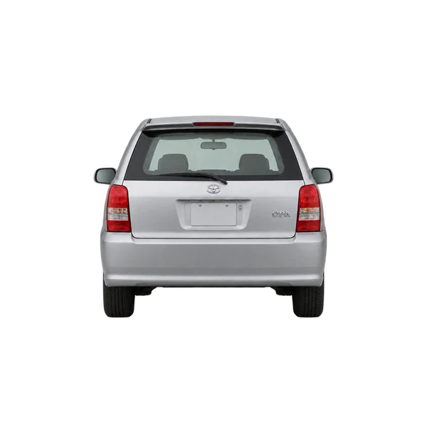 2000 Toyota OPA in Silber, Ansicht: Heck