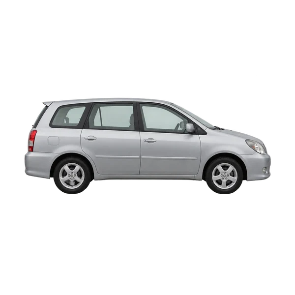 2000 Toyota OPA in Silber, Ansicht: Seite (nach rechts gewandt)