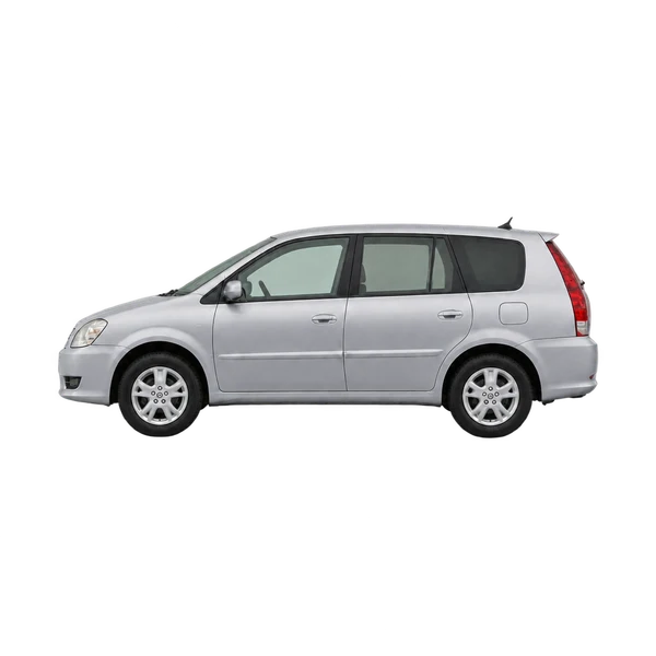 2005 Toyota OPA in Silber, Ansicht: Seite (nach links gerichtet)