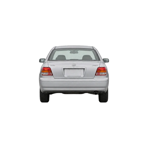 Toyota Origin 2000 باللون فضي، منظر من الخلف
