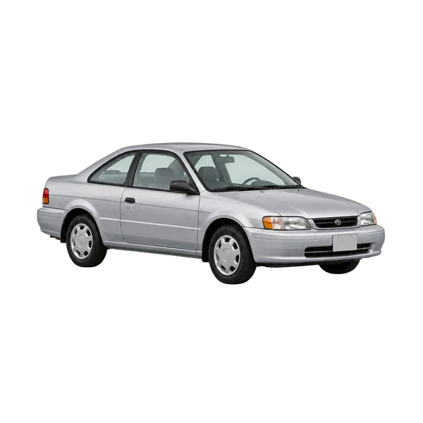 Toyota Paseo 1995 argent, vue trois-quarts avant (orienté vers la gauche)