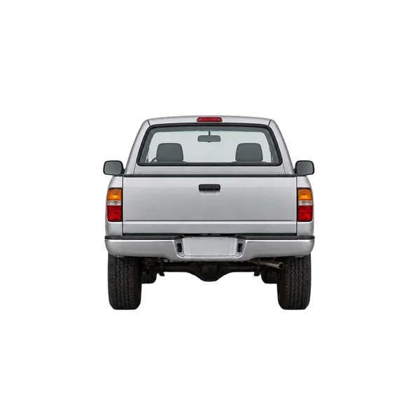 Toyota Pick-Up 1995 prata, vista traseira