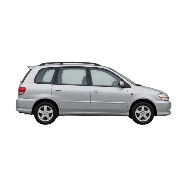 Toyota Picnic 2000 argent, vue profil (tourné vers la droite)