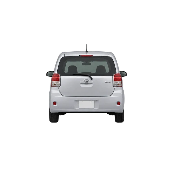 Toyota Porte 2015 en plateado, vista trasera