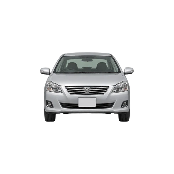 Toyota Premio 2010 en plateado, vista frontal